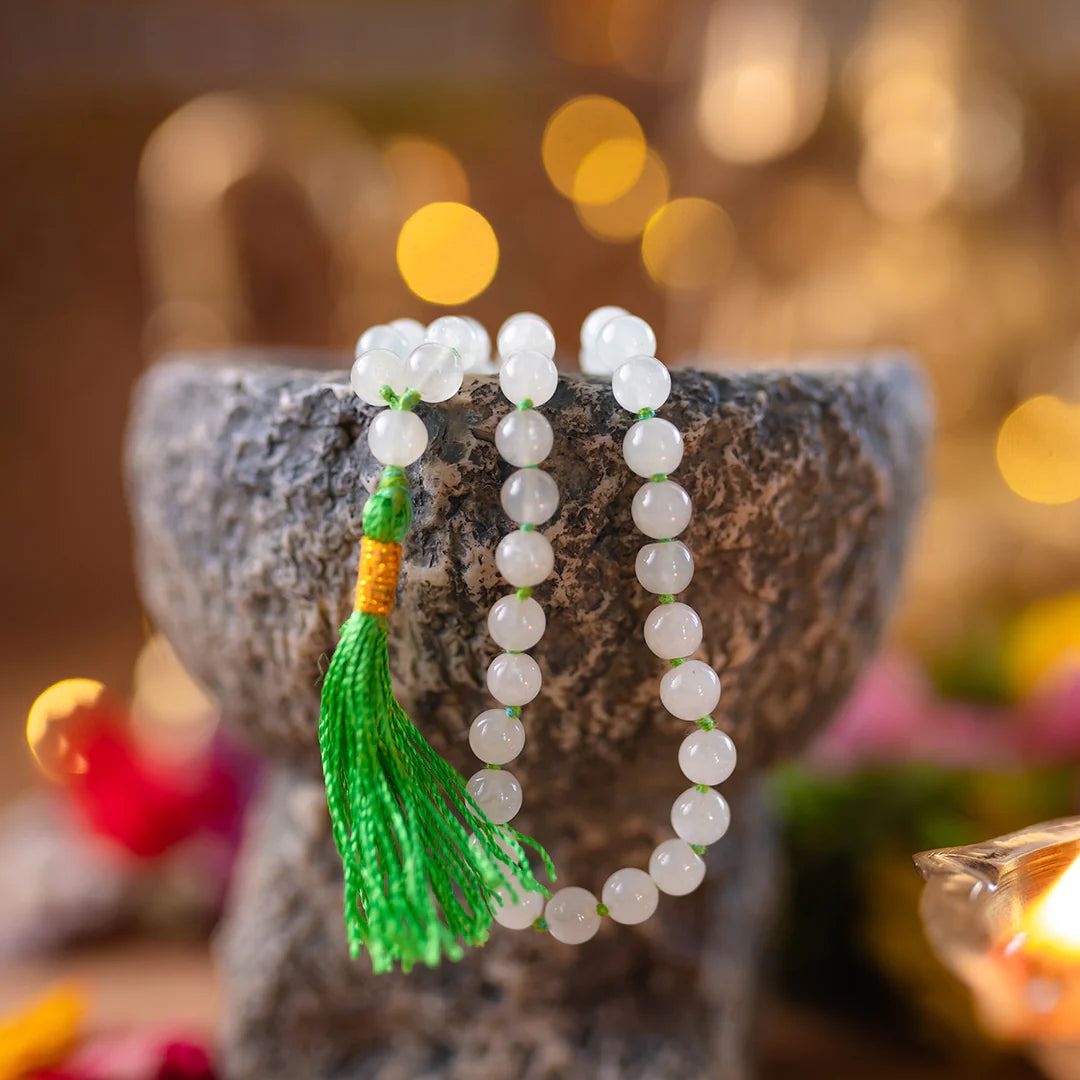 Sphatik / crystal Mala