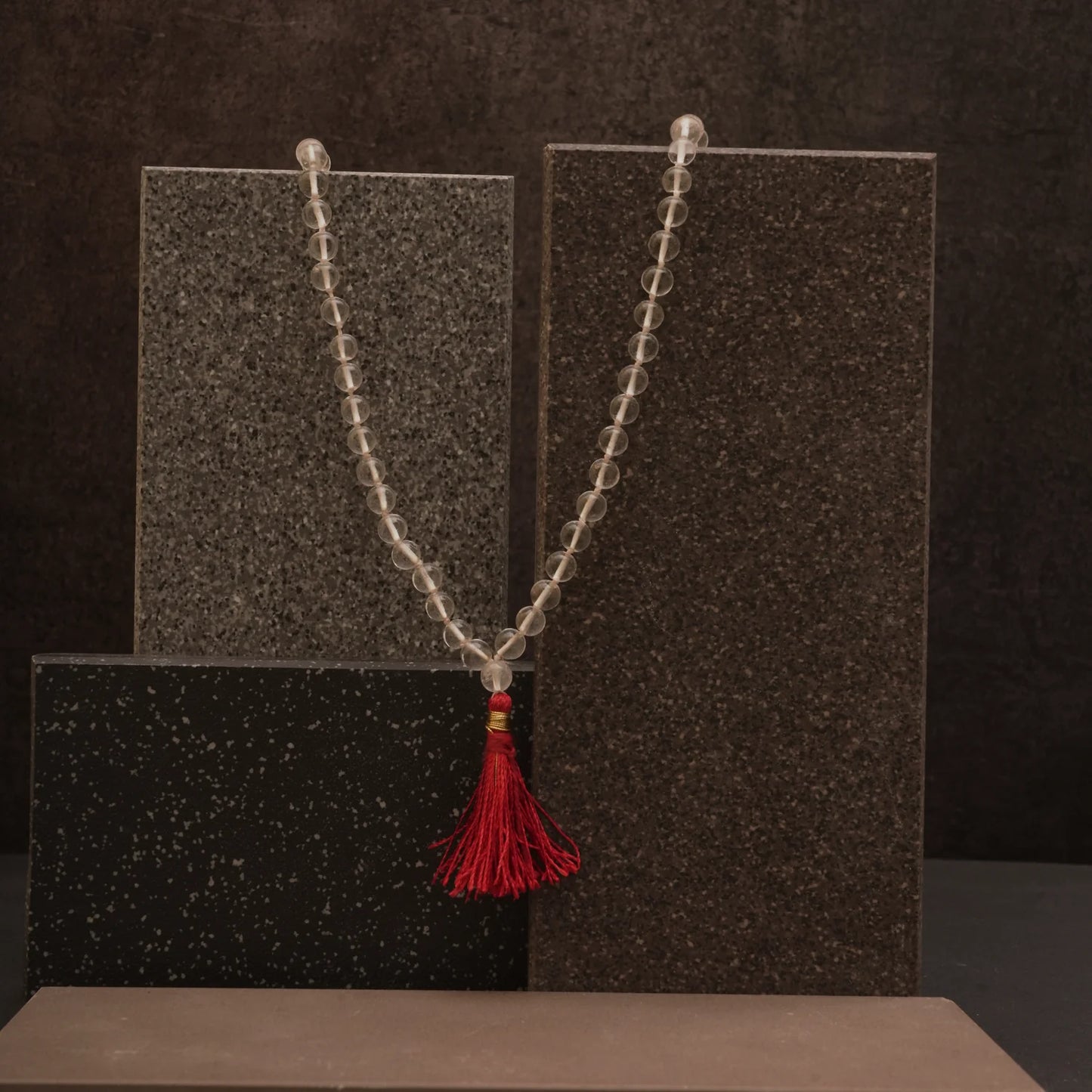 Sphatik / crystal Mala