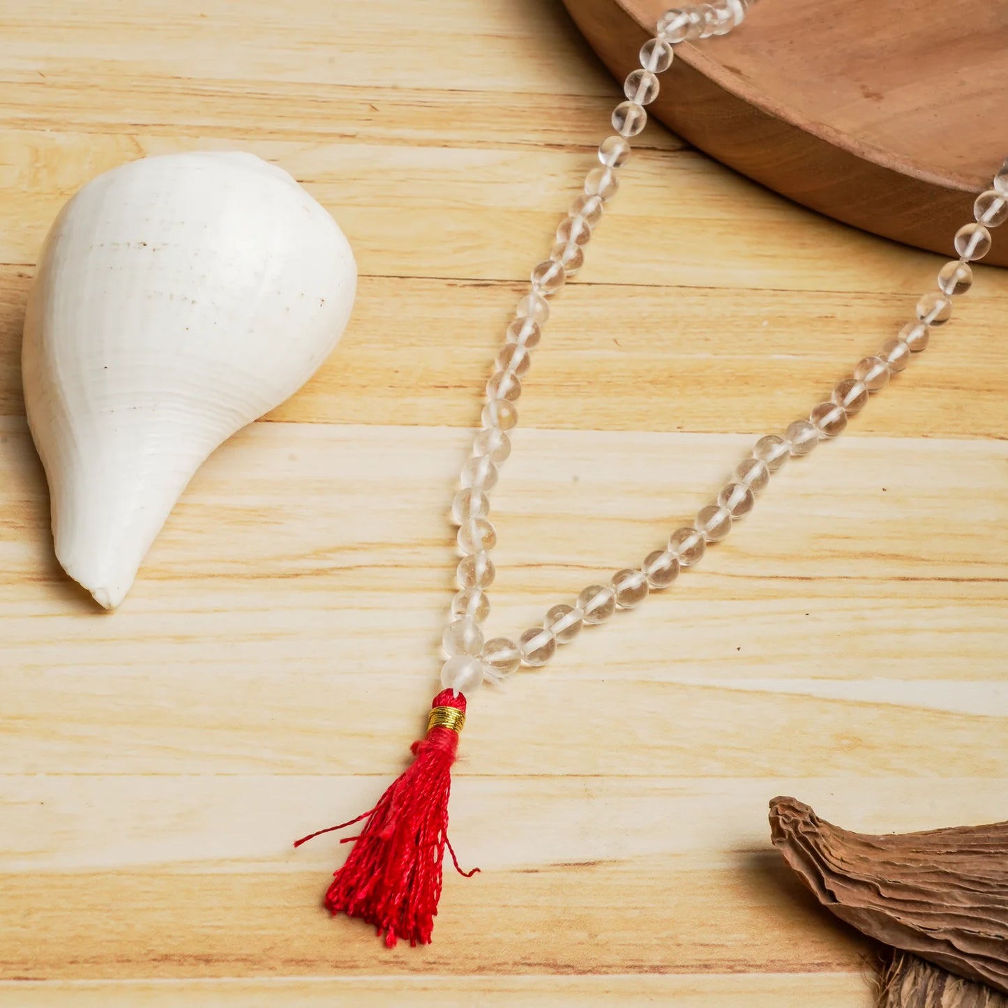 Sphatik / crystal Mala