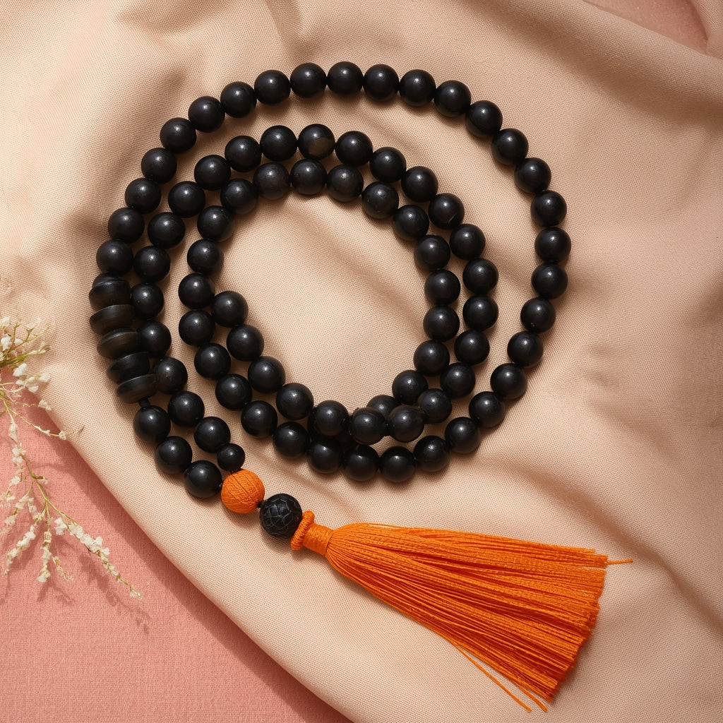 BUY1 GET1  Karungali Malai Natural Black Ebony premium