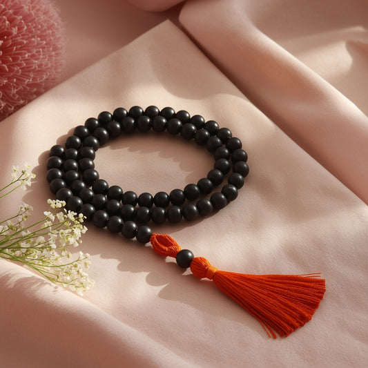 Premium Original Karungali Malai - Natural Black Ebony Wood